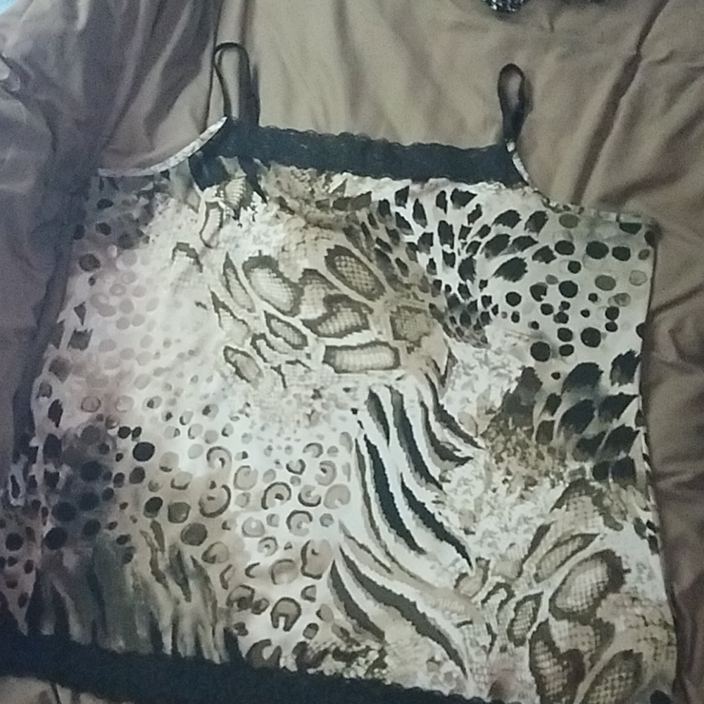 Silky tank top